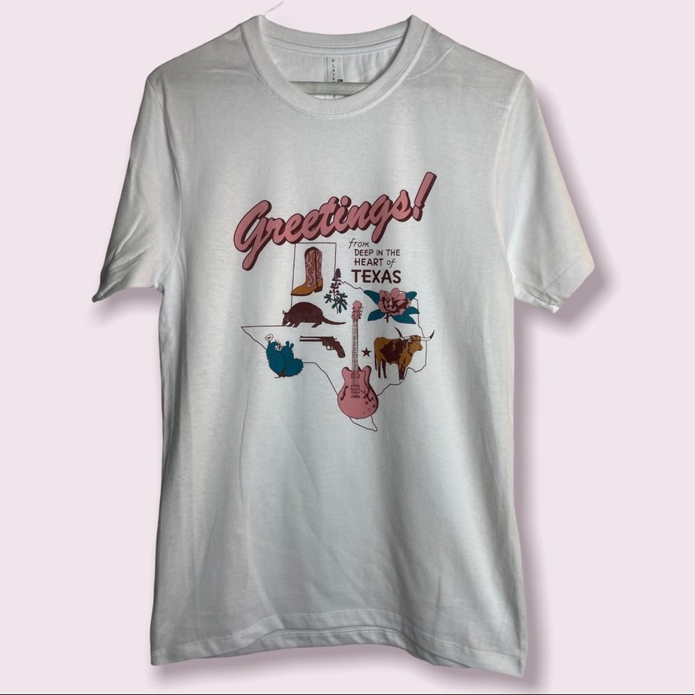 Greetings from texas shirt